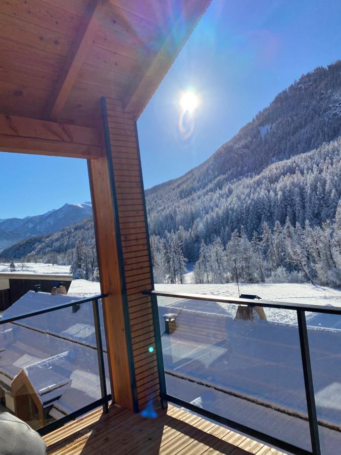 Apartamento Le Doux Meleze Saint-Chaffrey Exterior foto