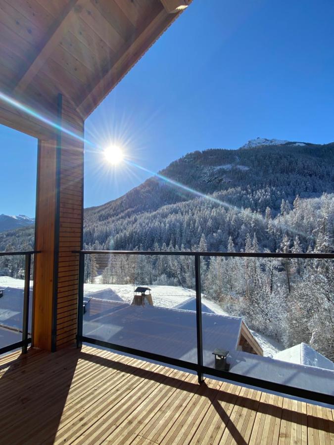 Apartamento Le Doux Meleze Saint-Chaffrey Exterior foto