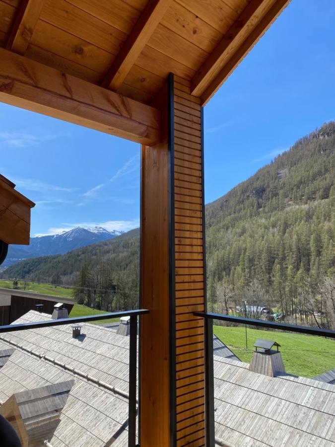 Apartamento Le Doux Meleze Saint-Chaffrey Exterior foto