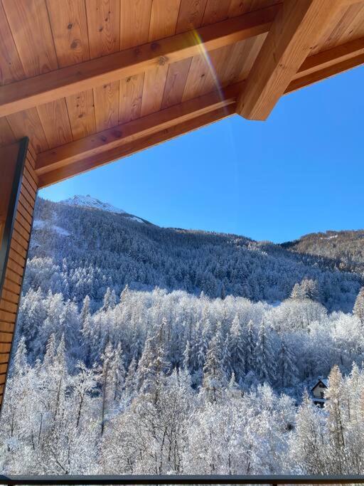 Apartamento Le Doux Meleze Saint-Chaffrey Exterior foto