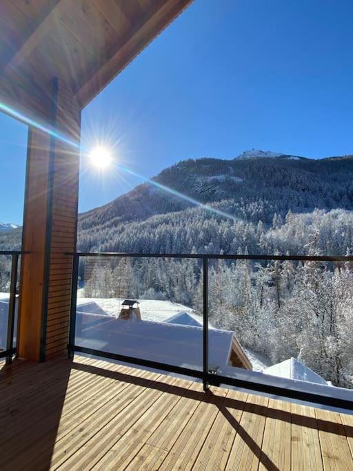 Apartamento Le Doux Meleze Saint-Chaffrey Exterior foto